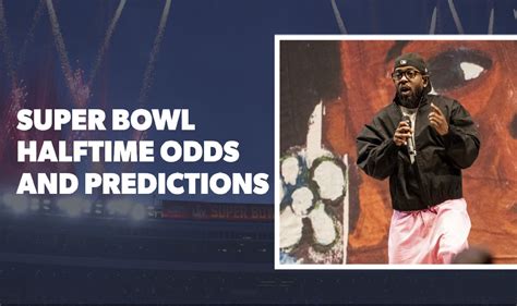 superbowl halftime odds